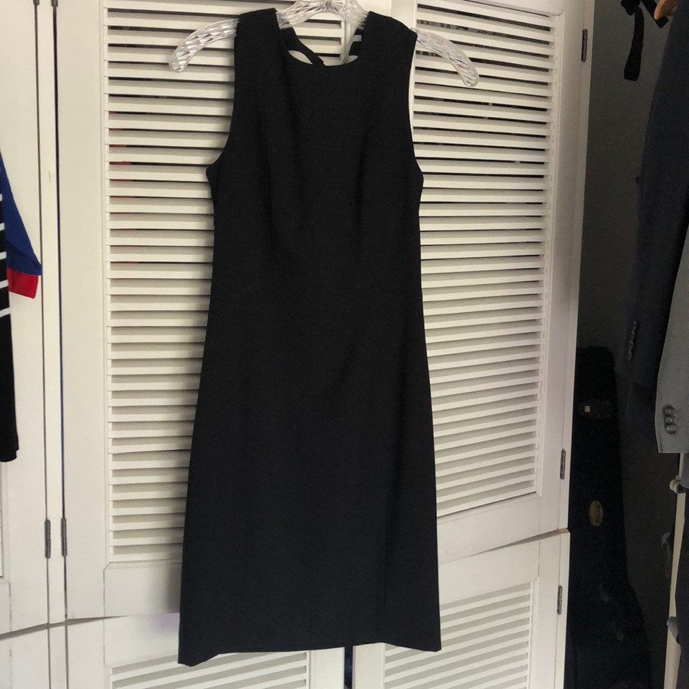 H&M BLACK SHEATH DRESS SIZE 6